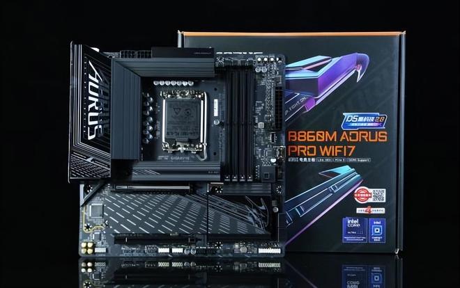 WiFi7+USB4中端板玩出旗舰范儿开元棋牌技嘉B860M电竞雕：全快拆+(图2)