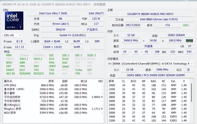 WiFi7+USB4中端板玩出旗舰范儿开元棋牌技嘉B860M电竞雕：全快拆+(图5)
